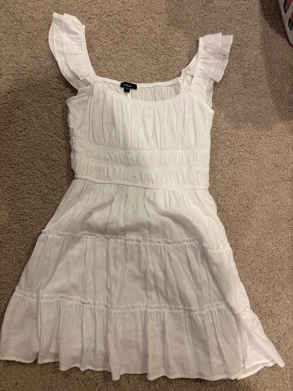 Francesca’s White Mini Dress